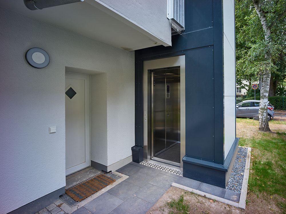 nachträglicher Aufzug Wohnhaus