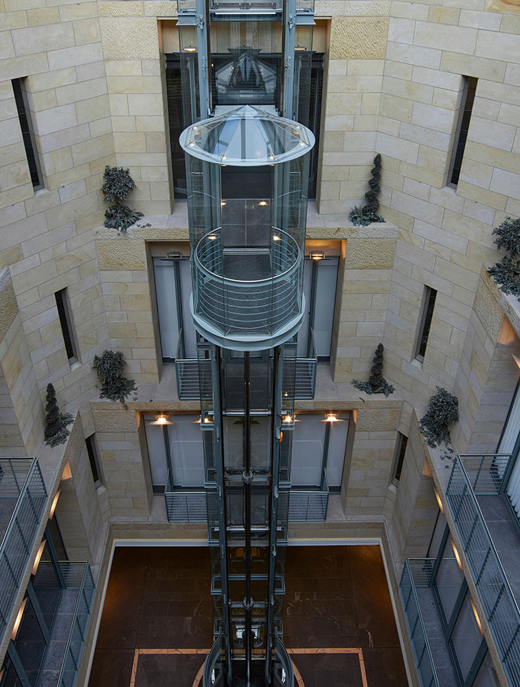 Panoramaaufzug Neumarktpassage